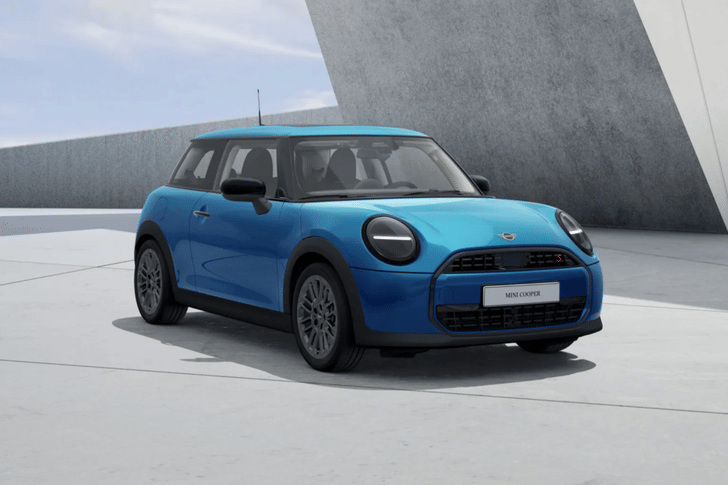 Mini 3 Door Color Icy Sunshine Blue Mini 3 Door Color Icy Sunshine Blue